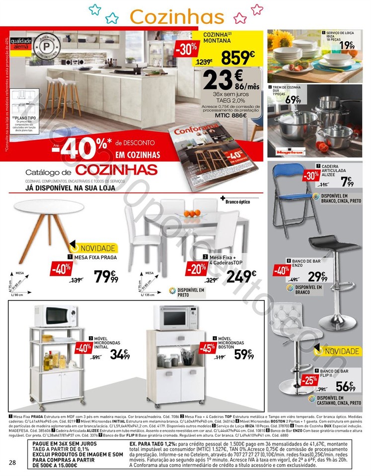 Antevisão Folheto CONFORAMA Promoções de 27 abr