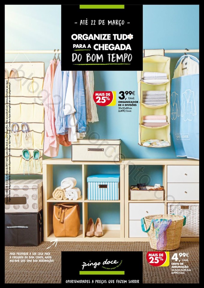 Novo Folheto PINGO DOCE Promoções Bazar - Casa a