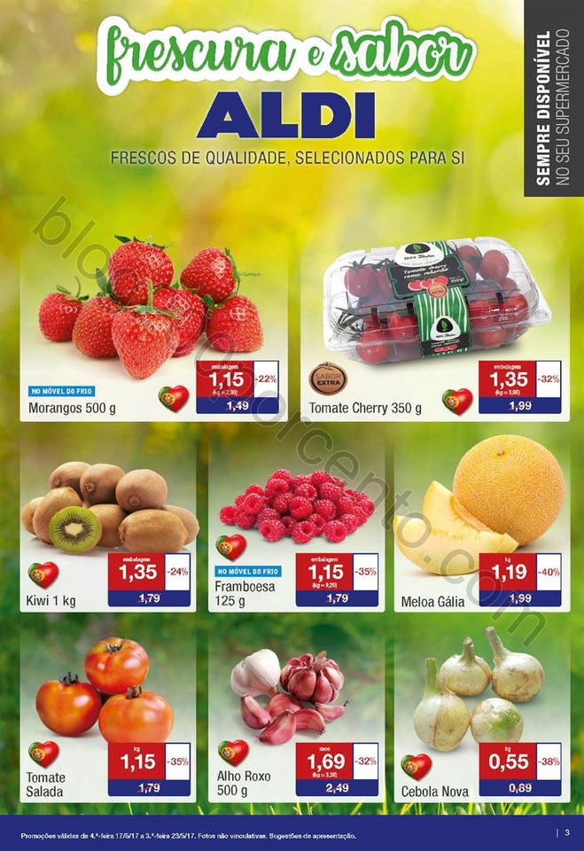 Antevisão Folheto ALDI Promoções a partir de 17