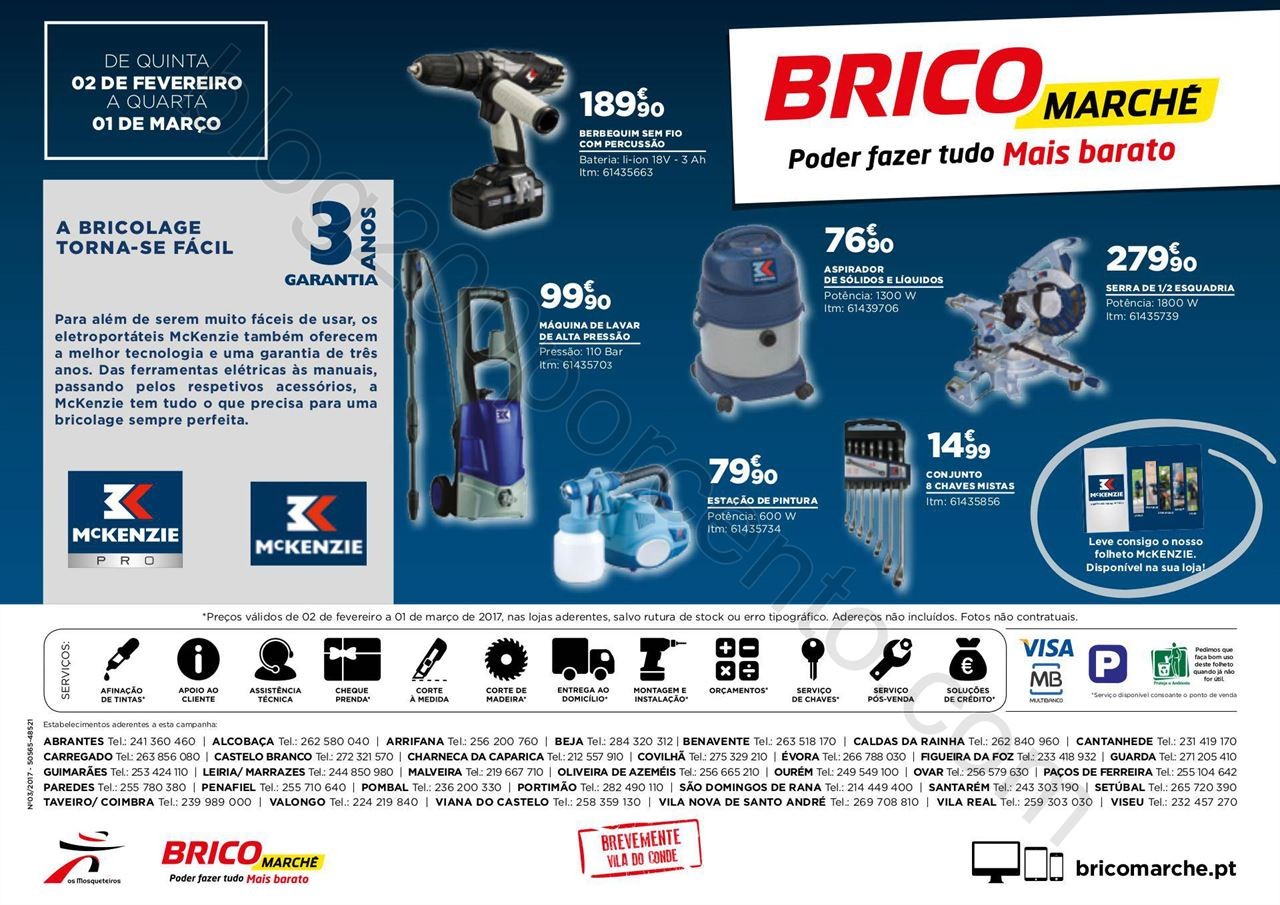Antevisão Folheto BRICOMARCHÉ Promoções de 2 f