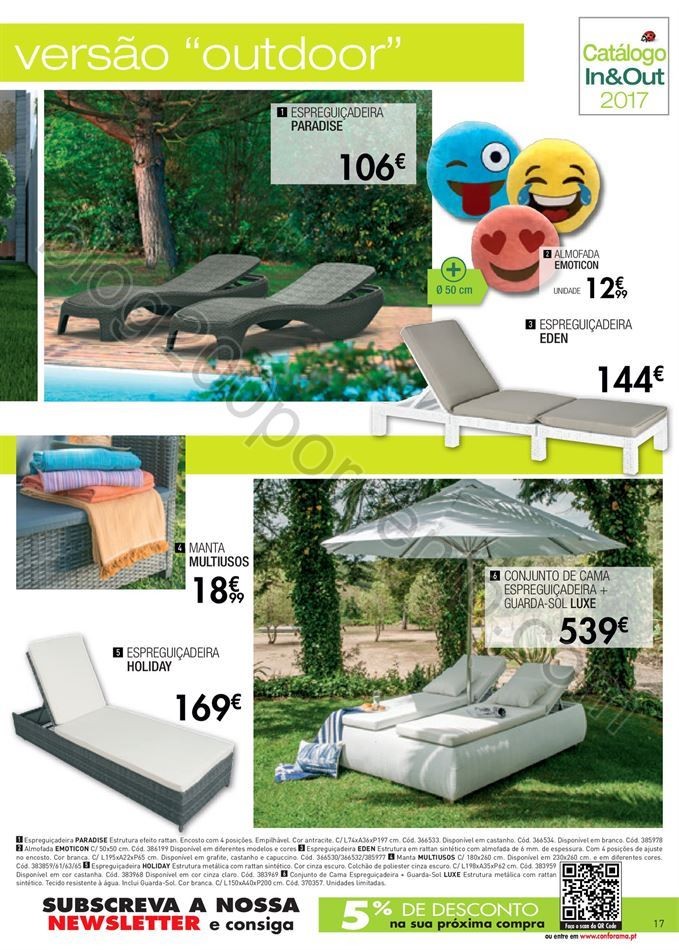 Antevisão Folheto CONFORAMA In&amp;Out de 6 abril a 2
