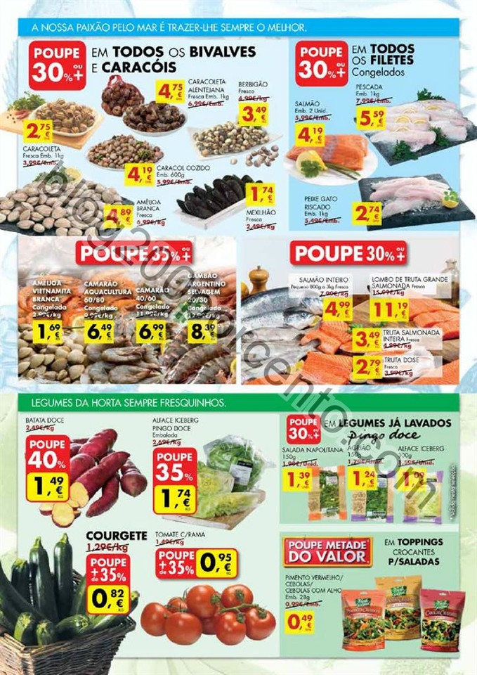 Antevisão Folheto PINGO DOCE Fim de semana promo