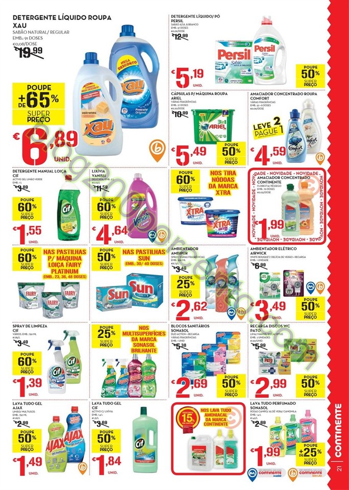 Antevisão Folheto CONTINENTE Promoções de 9 a 1