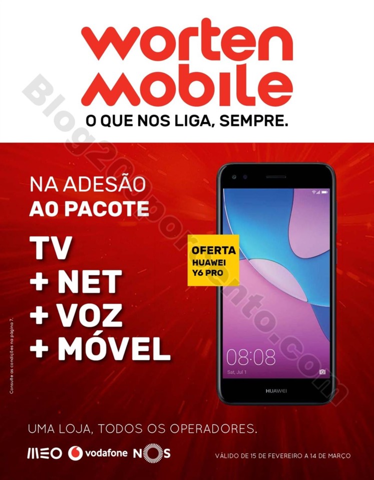 Antevisão Folheto WORTEN Mobile Promoções de 15