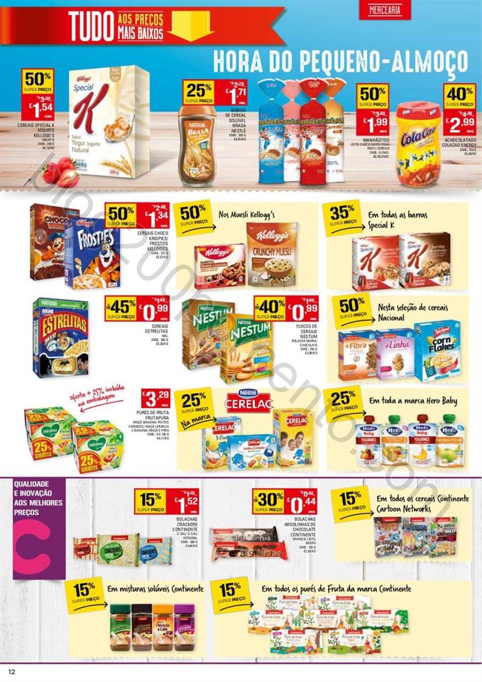 Antevisão Folheto CONTINENTE promoções de 14 a 