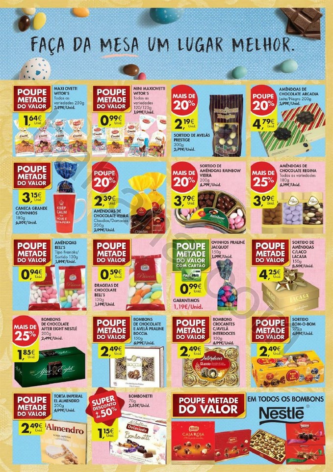 Antevisão Folheto PINGO DOCE Páscoa promoções 