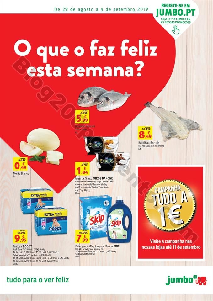 Antevisão Folheto JUMBO Promoções de 29 agosto 