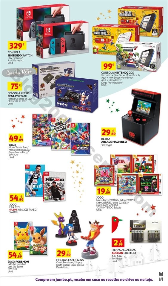 Antevisão Catálogo JUMBO Brinquedos Natal promo