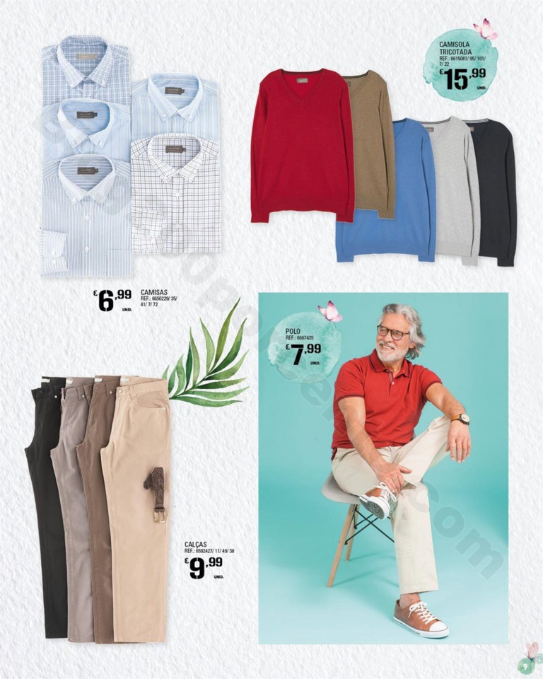 Antevisão Folheto CONTINENTE Moda Primavera promo