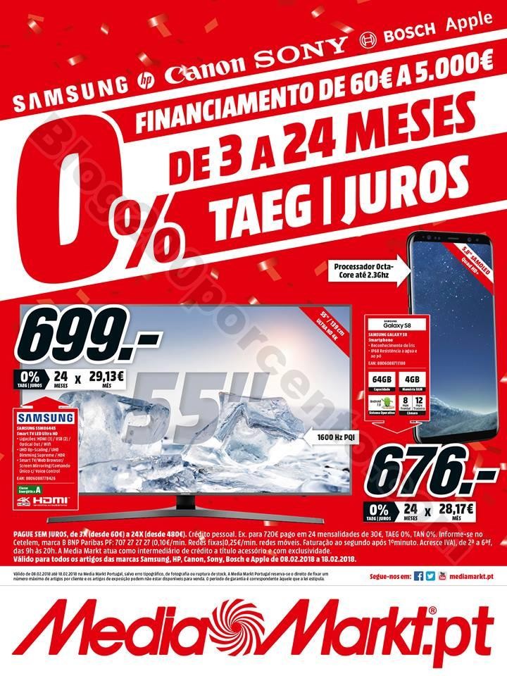 Antevisão Folheto MEDIA MARKT Promoções de 8 a 