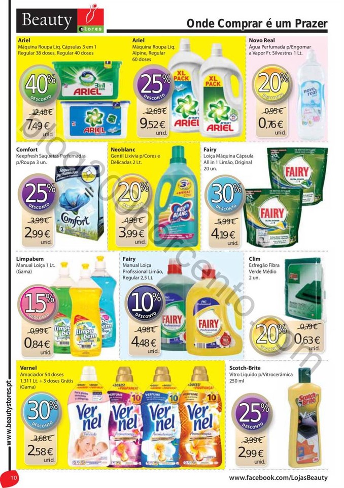 Novo Folheto BEAUTY STORES Promoções de 5 janeir