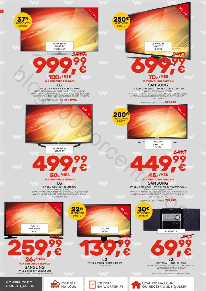 Antevisão Folheto WORTEN Promoções de 2 a 15 ma