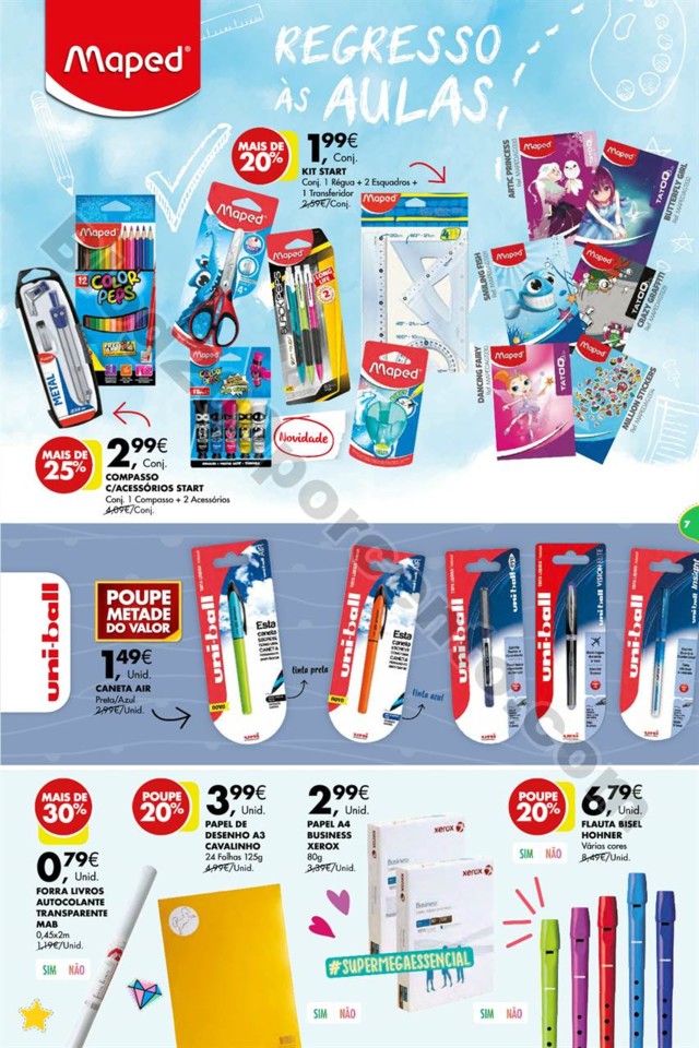 Antevisão Folheto PINGO DOCE Regresso aulas 23 ag