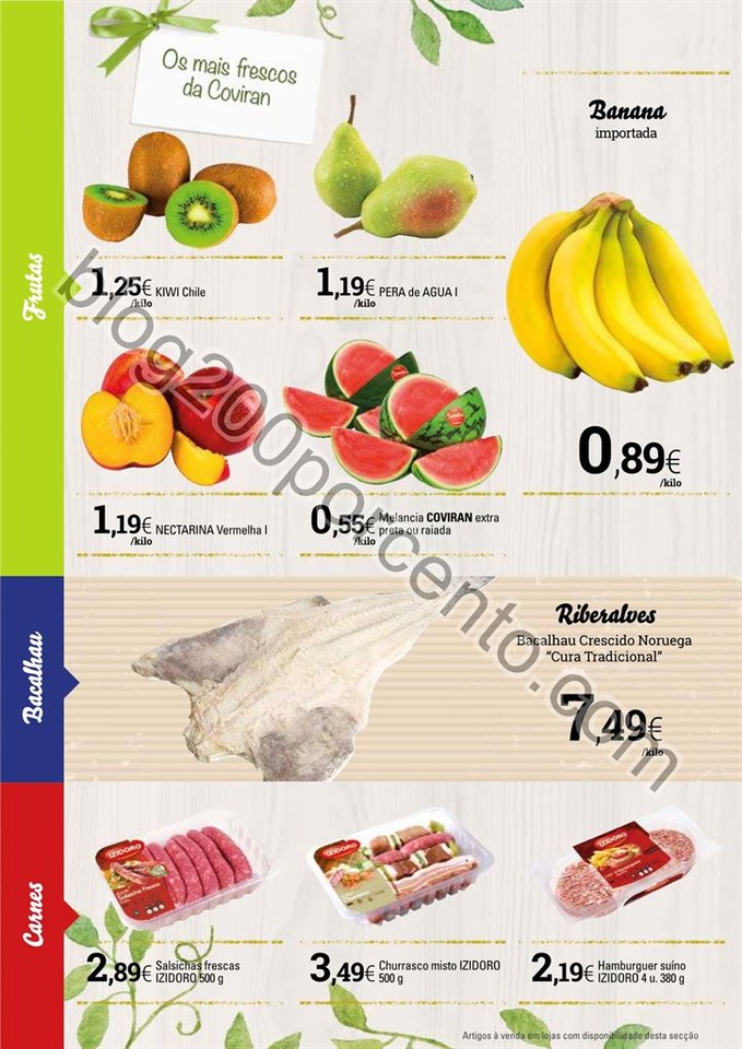 Antevisão Folheto COVIRAN Promoções de 9 a 21 a