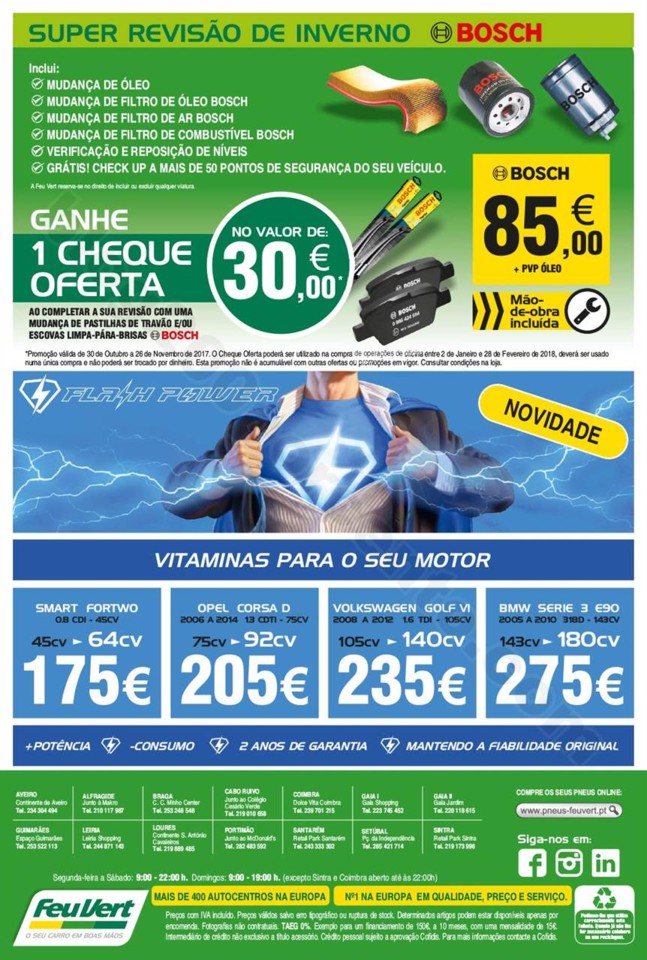 Antevisão Folheto FEU VERT Promoções de 30 outu