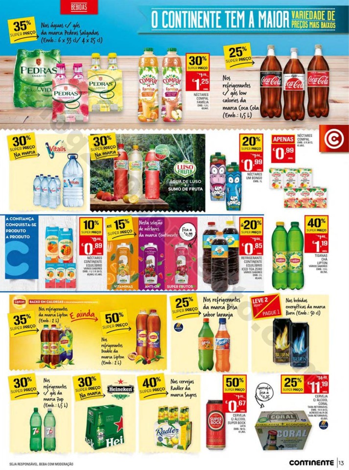 Antevisão folheto CONTINENTE Madeira Promoções 