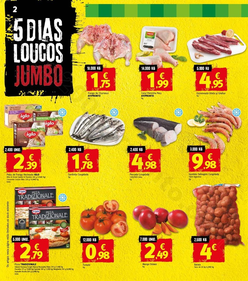 Antevisão Folheto JUMBO 5 dias loucos de 27 setem