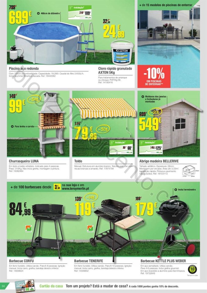 Novo Folheto LEROY MERLIN Promoções de 31 março