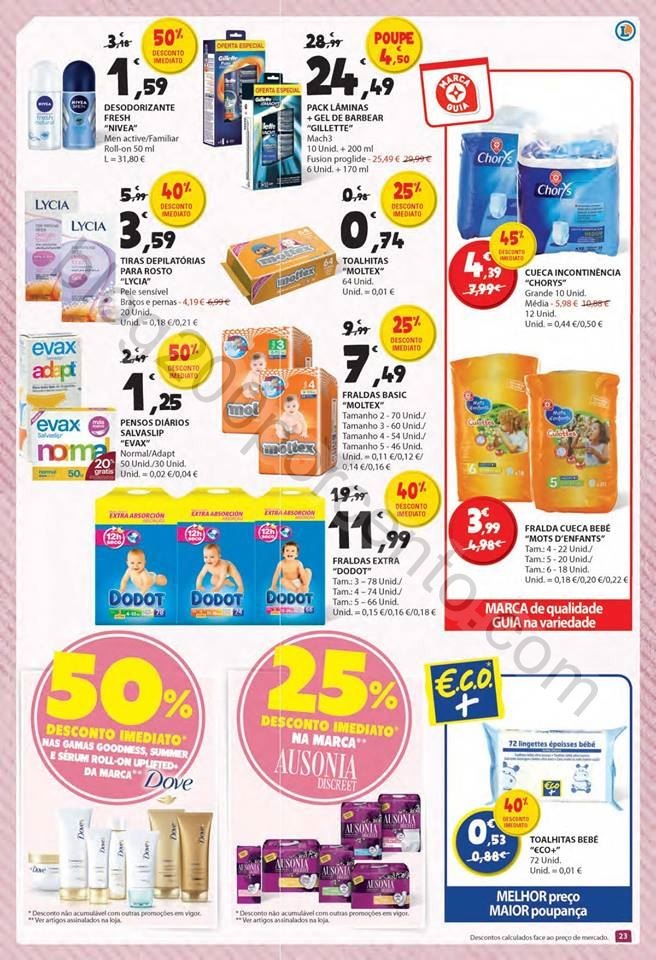 Antevisão Folheto E-LECLERC Promoções de 23 a 2