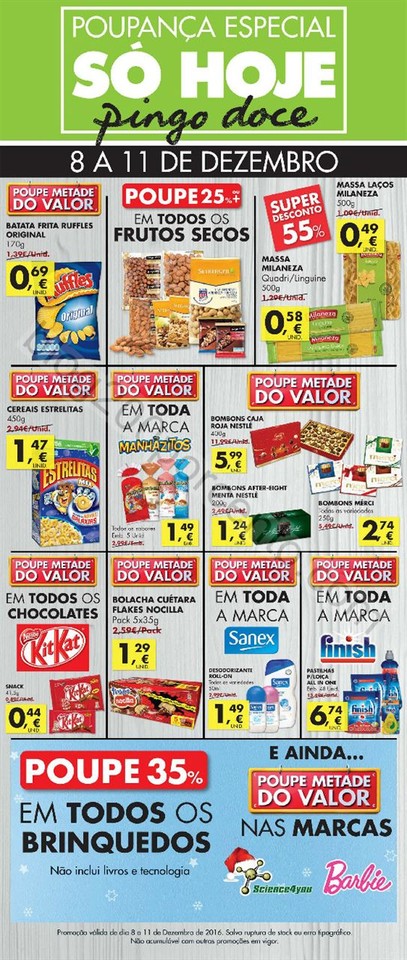 Antevisão Folheto PINGO DOCE promoções só hoje