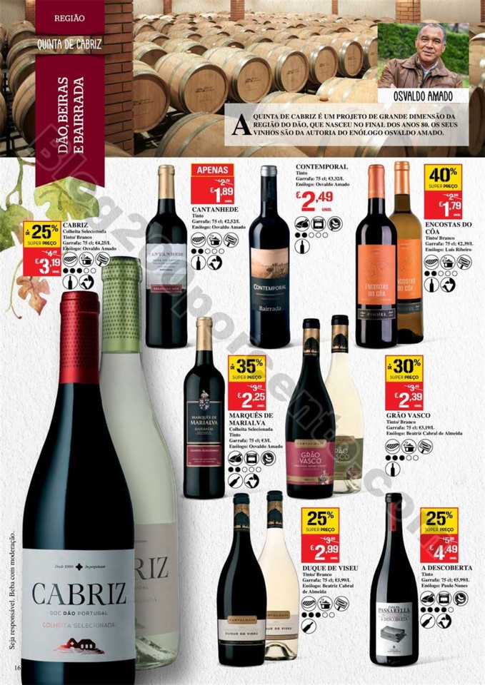Antevisão Folheto CONTINENTE Feira de vinhos - 20