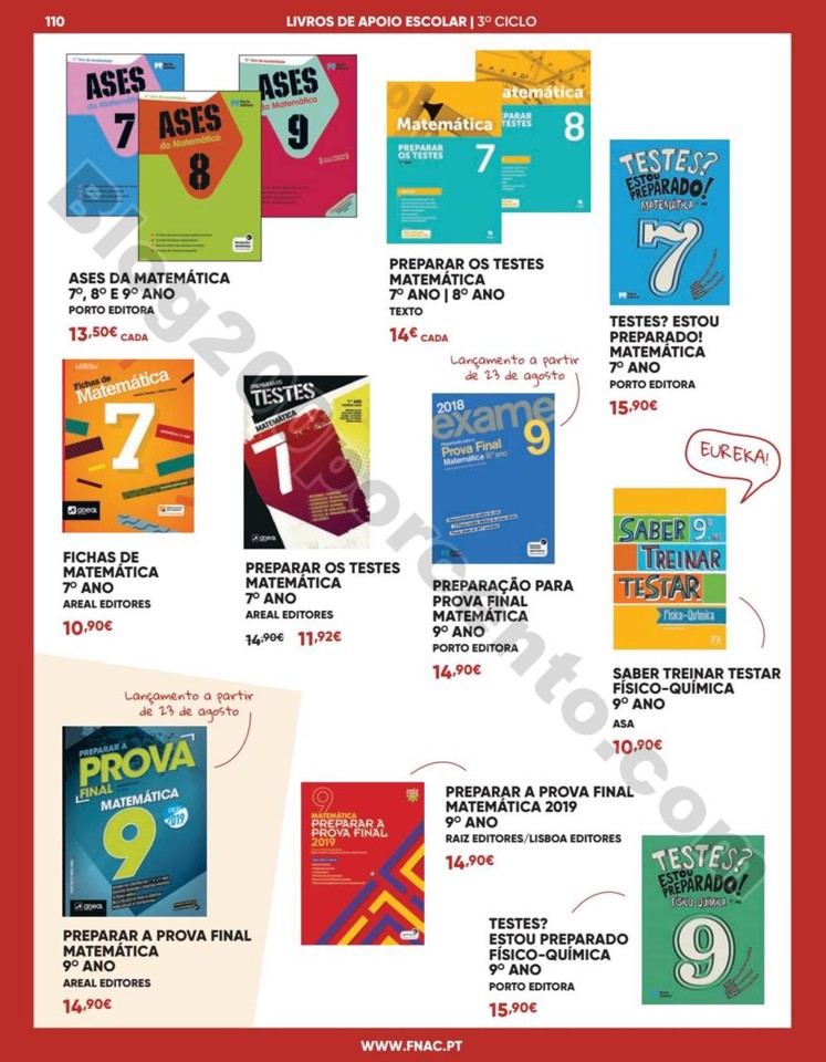 Antevisão Folheto FNAC Regresso às aulas promoç