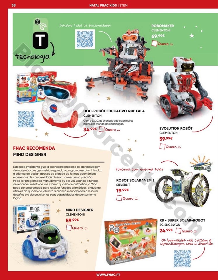Antevisão Folheto FNAC Natal Kids Promoções de 