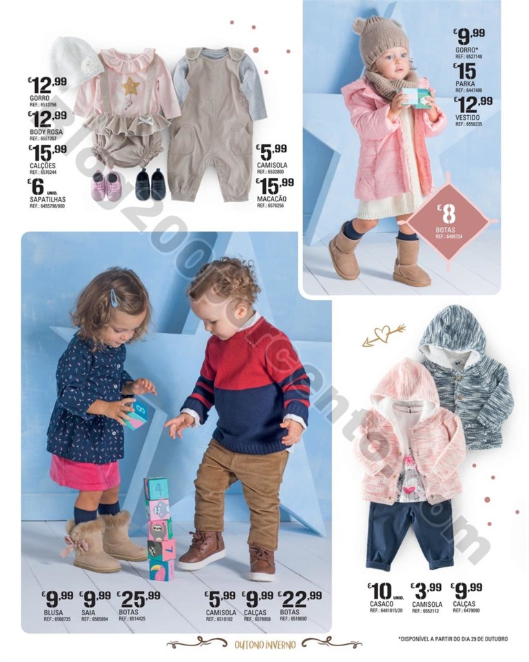 Antevisão folheto CONTINENTE Moda outono - invern