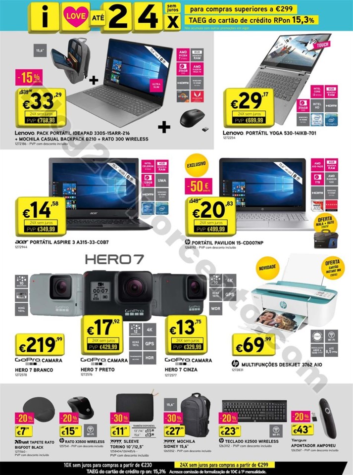 Antevisão folheto RADIO POPULAR Promoções de 16