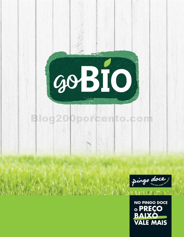 Antevisão Folheto PINGO DOCE Go Bio Promoções a