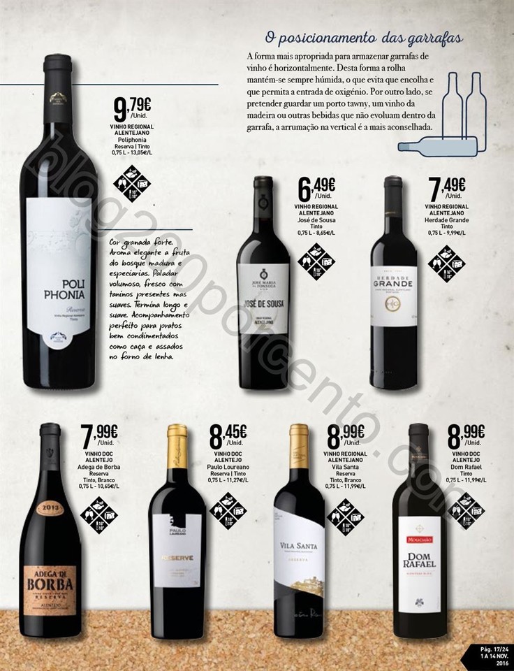Antevisão Folheto INTERMARCHÉ Vinhos promoções