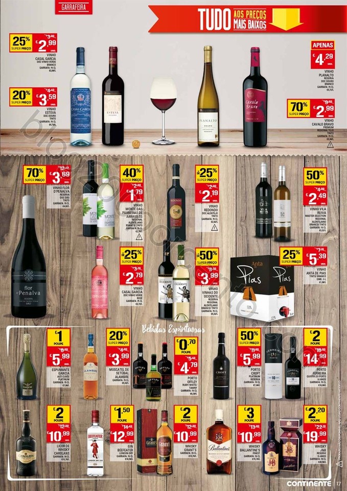 Antevisão Folheto CONTINENTE Promoções de 4 a 1