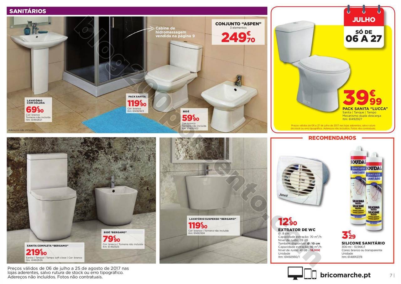 Antevisão Folheto BRICOMARCHÉ Promoções de 6 j