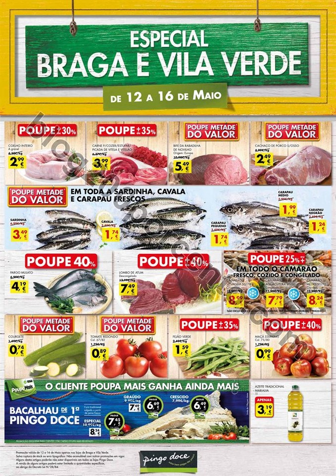 Antevisão Folheto PINGO DOCE Extra Fim de semana 