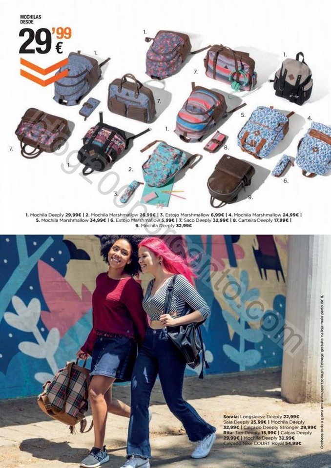 Novo Folheto SPORT ZONE Back to School 17 agosto a
