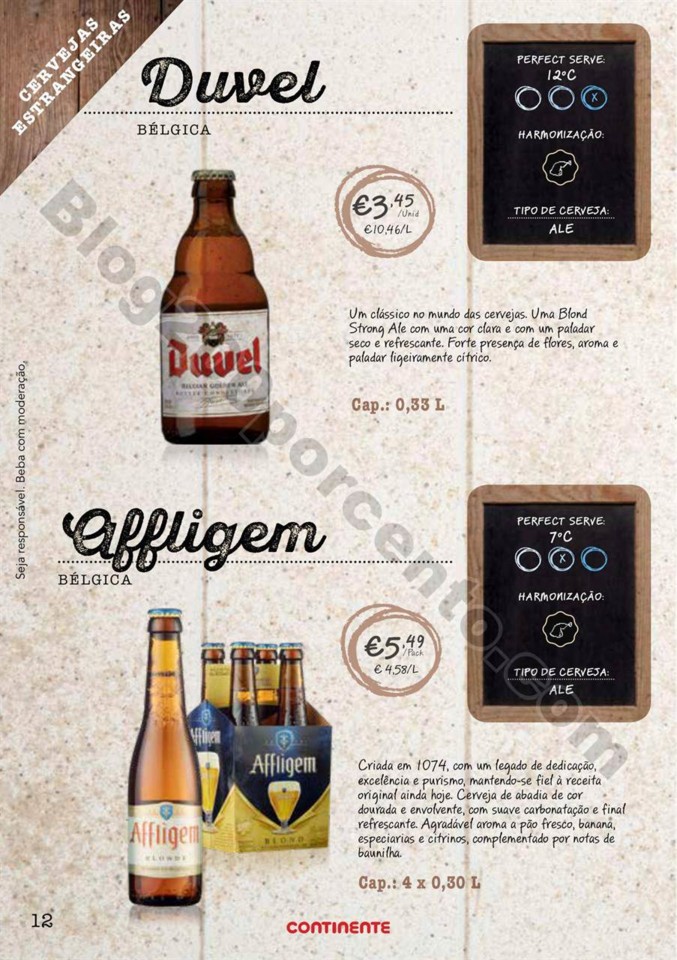 Antevisão Folheto CONTINENTE Especial cervejas de