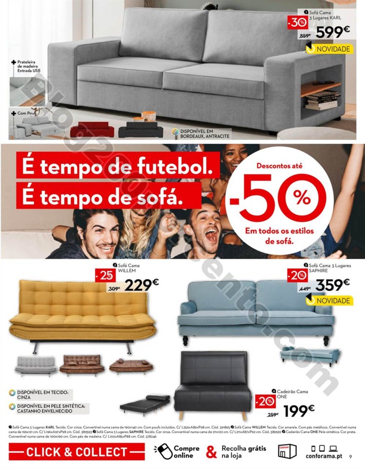 Antevisão Folheto CONFORAMA Mundial promoções d