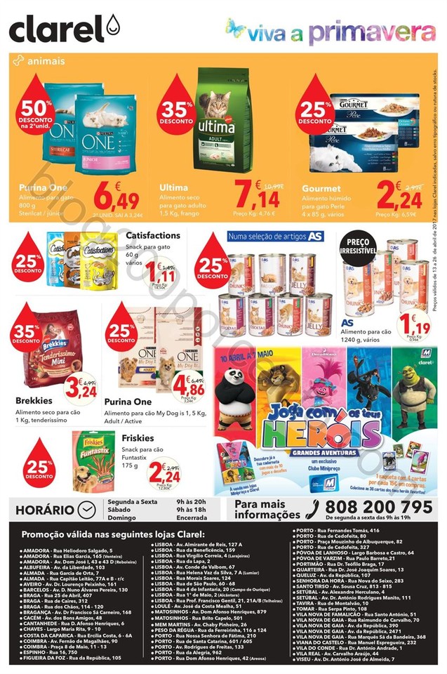 Antevisão Folheto CLAREL Promoções de 13 a 26 a