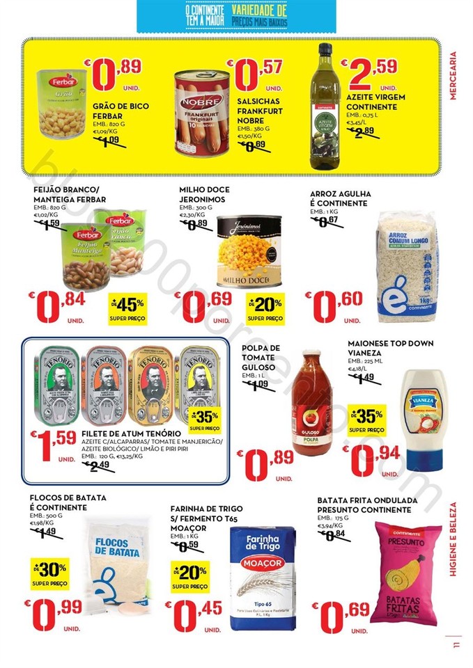 Antevisão Folheto CONTINENTE Açores Promoções 