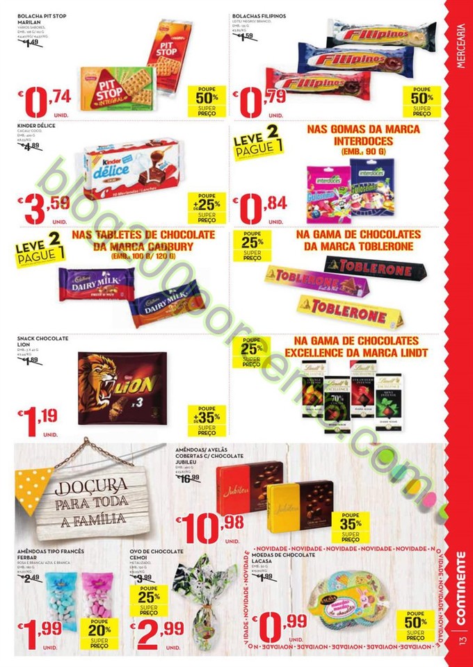 Antevisão Folheto MODELO - CONTINENTE Promoções