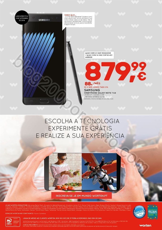 Novo Folheto WORTEN Promoções de 1 a 21 setembro