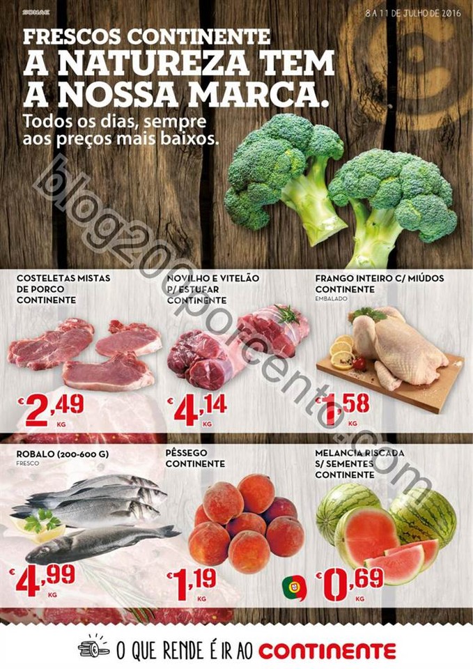 Antevisão Folheto CONTINENTE Fim de semana de 8 a