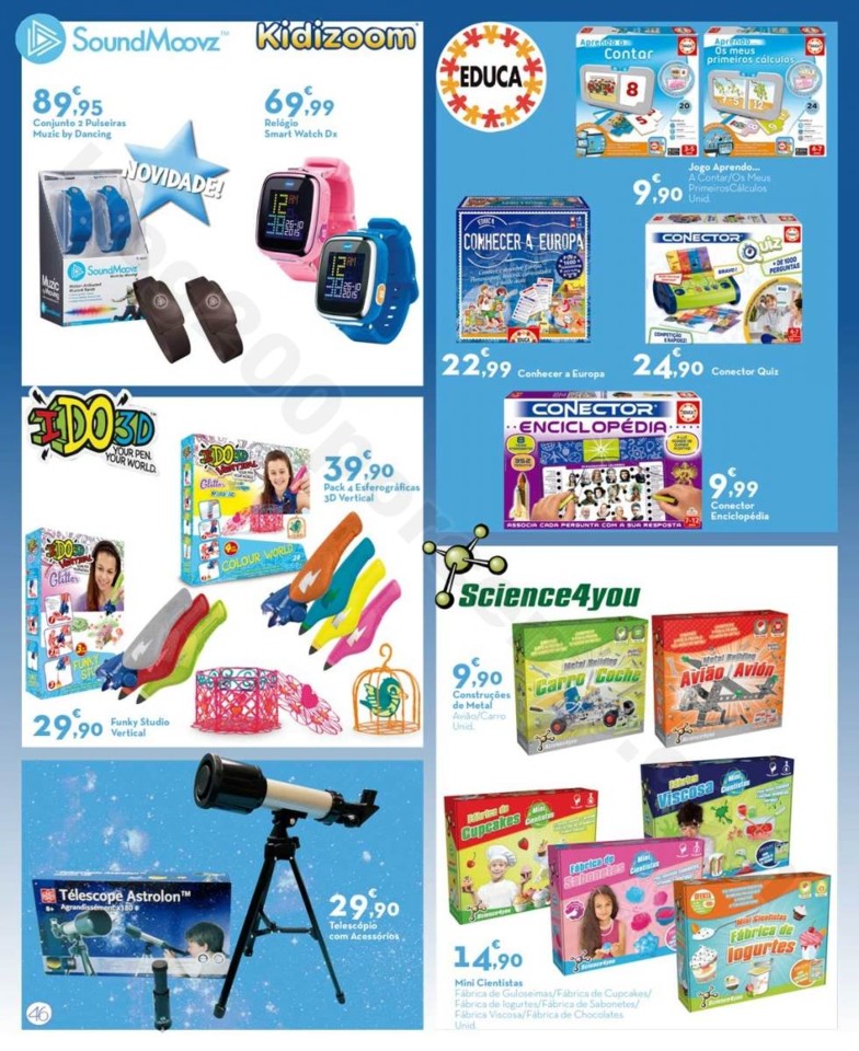 Antevisão Folheto Brinquedos E-LECLERC Promoçõe