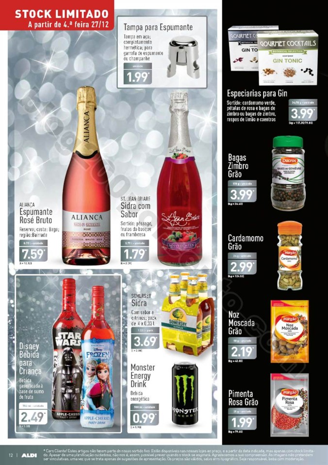 Antevisão Folheto ALDI promoções a partir de 27