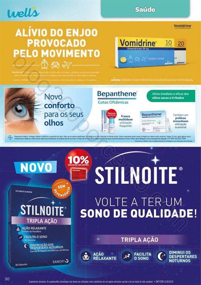 Antevisão Folheto WELLS Verão e Praia de 20 junh