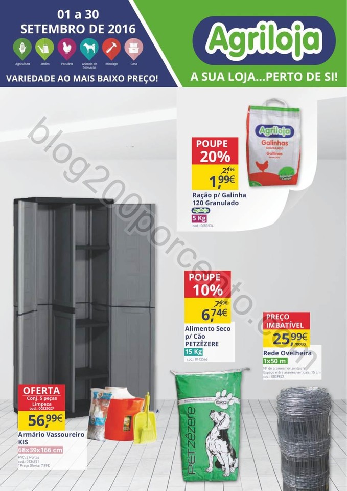 Antevisão Folheto AGRILOJA Promoções de 1 a 30 