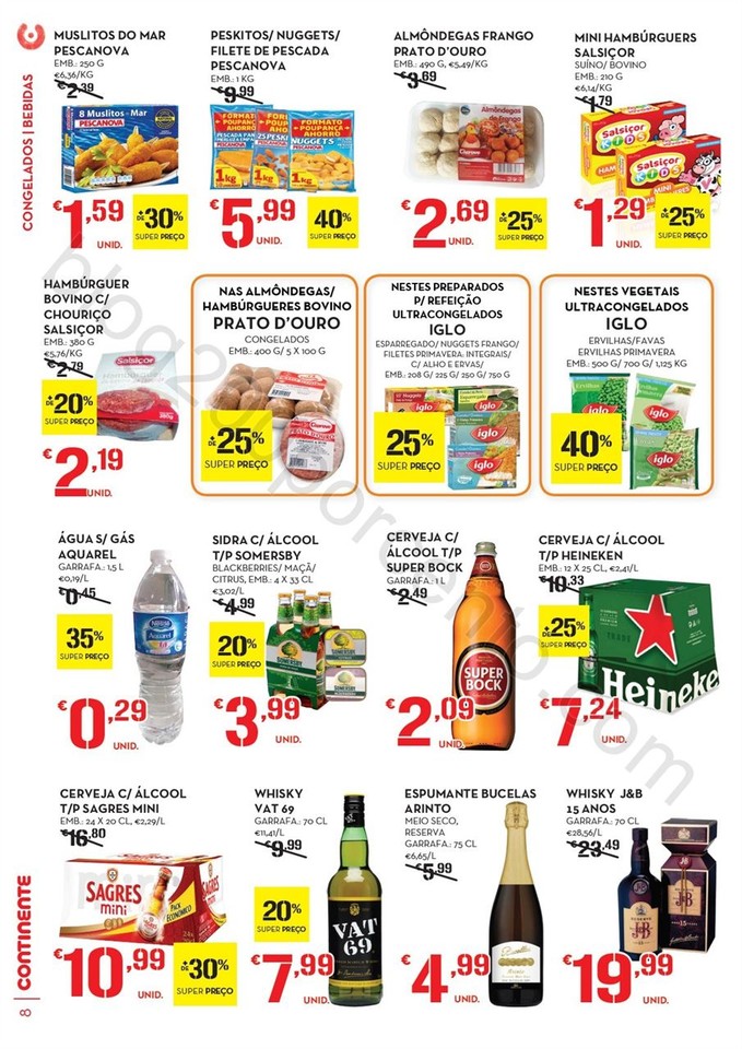 Antevisão Folheto CONTINENTE Açores de 21 fevere