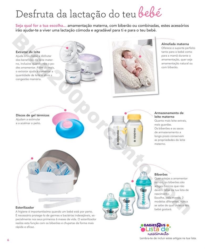 Antevisão Guia do Bebé BABIESRUS Promoções de 