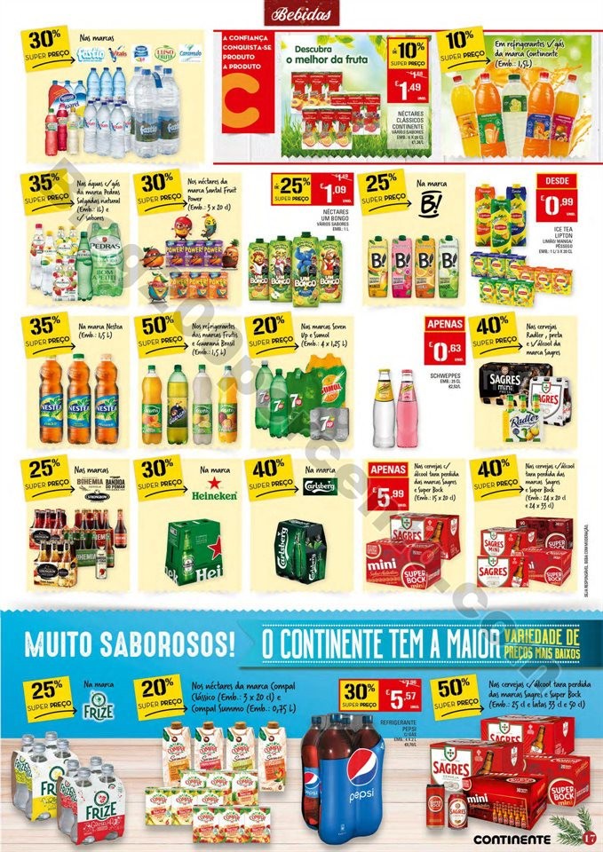 Antevisão Folheto CONTINENTE Promoções de 4 a 1