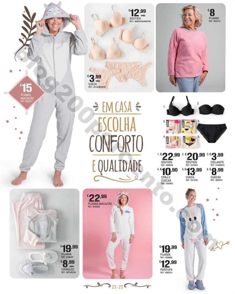 Antevisão folheto CONTINENTE Moda outono - invern